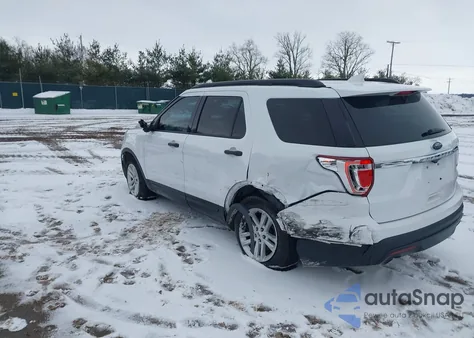 2016 Ford Explorer из США, поврежденный, VIN 1FM5K7BH5GGB71691